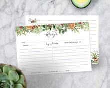 Load image into Gallery viewer, Recipe Cards - Modern Christmas set/15