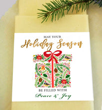 Load image into Gallery viewer, Beeswax Wrap - Holiday Season