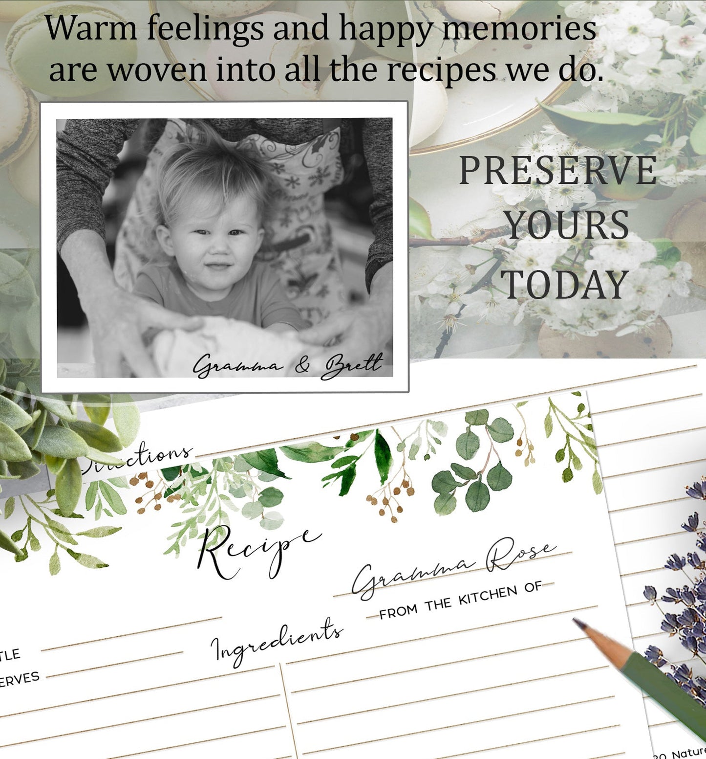 Recipe Cards - Bridal Shower Pack-30/45