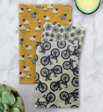 Load image into Gallery viewer, Beeswax Wrap - Spring Lamb set/3