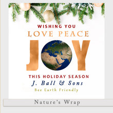Load image into Gallery viewer, Beeswax Wrap - Love-Peace-Joy