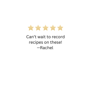 Recipe Cards - Eucalyptus set/30