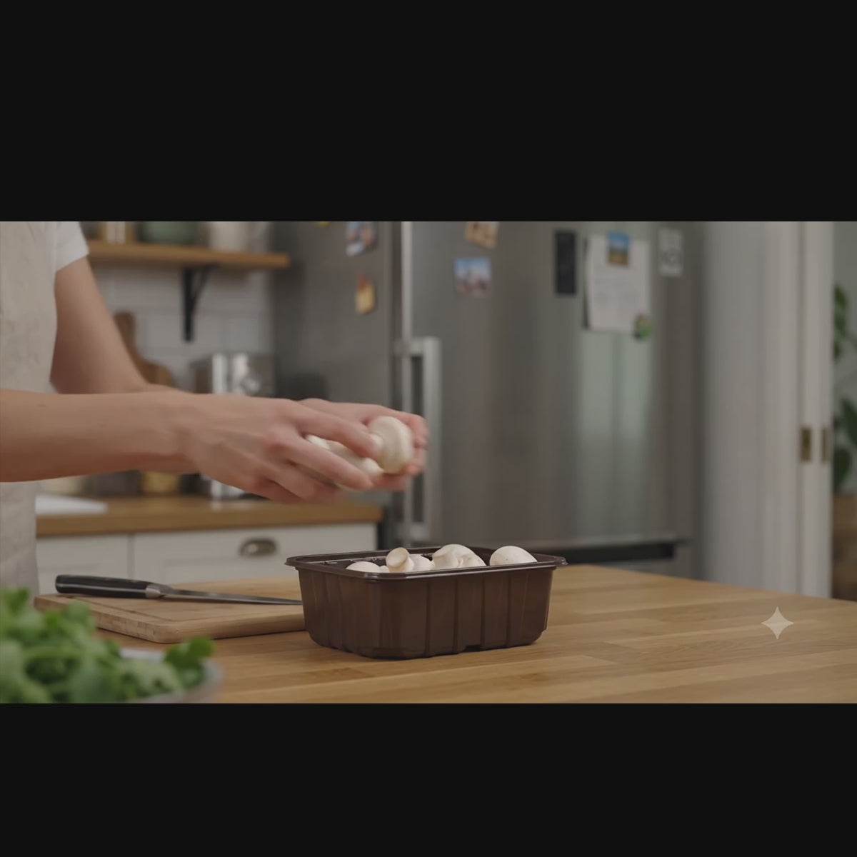 storing mushrooms