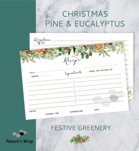 Recipe Cards - Modern Christmas set-15/30