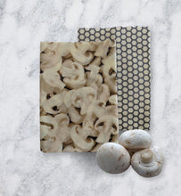 Load image into Gallery viewer, Beeswax Wrap - Mushroom Saver set/2
