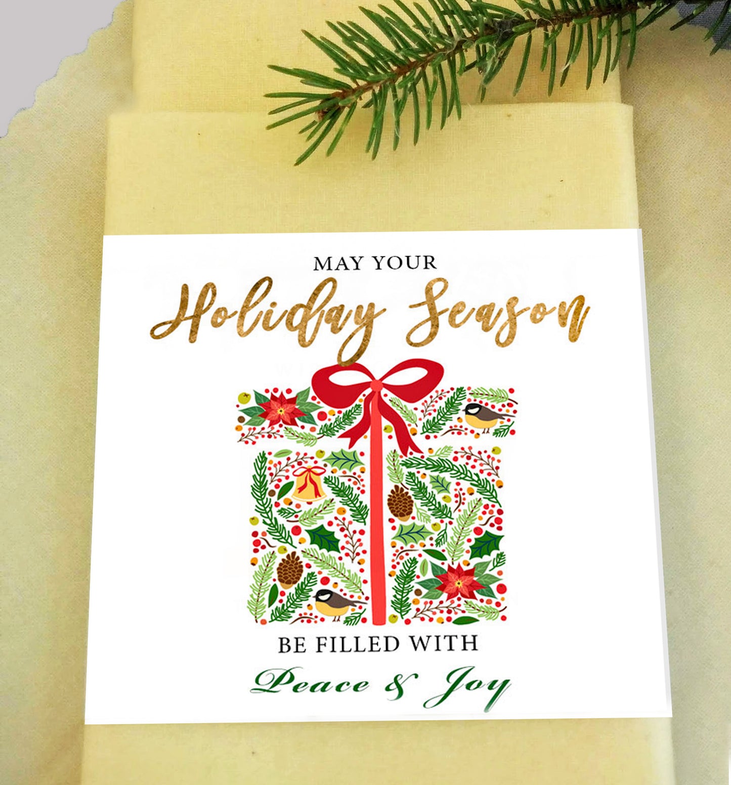 Beeswax Wrap - Holiday Season