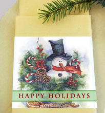 Load image into Gallery viewer, Beeswax Wrap - Happy Holidays
