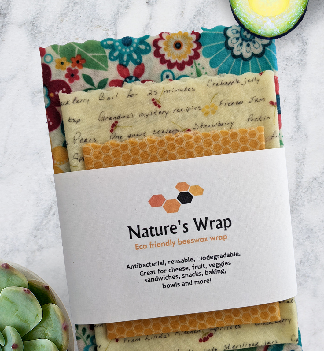 Beeswax Wrap - Sweet Summer set/3