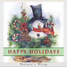 Load image into Gallery viewer, Beeswax Wrap - Happy Holidays
